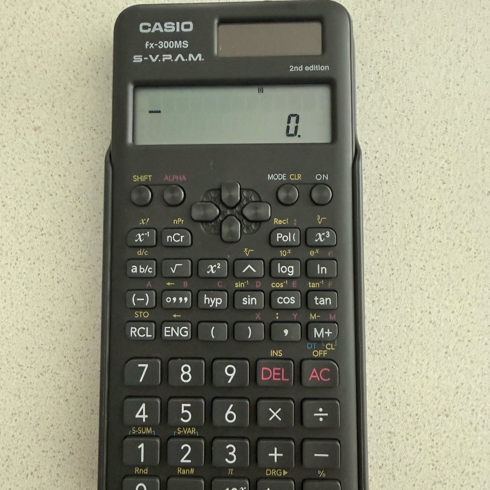 Casio fx-300MS 2nd Edition scientific calculator